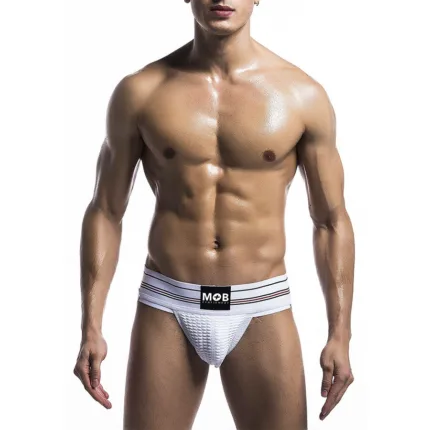 Mob - tanga clasico blanco talla m